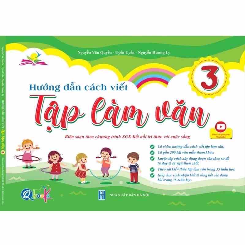 Sách - Hướng Dẫn Cách Viết Tập Làm Văn Lớp 3 (Biên soạn theo chương trình SGK Kết Nối)