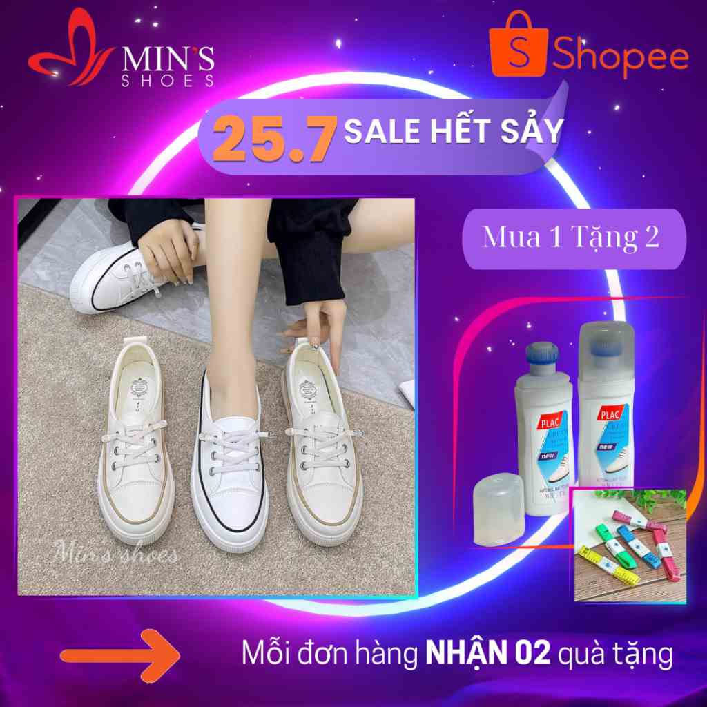 (MUA 1 TẶNG 2 - DUY NHẤT 25-27/07) Mins Shoes - Giày Thể Thao Đa Năng Cao Cấp TT196 (Form Nhỏ đi Tăng Size)