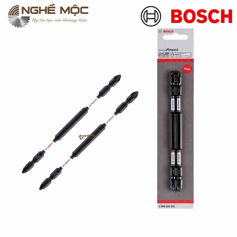 Mũi bắt vít PH2 BOSCH 2608522410 2 đầu