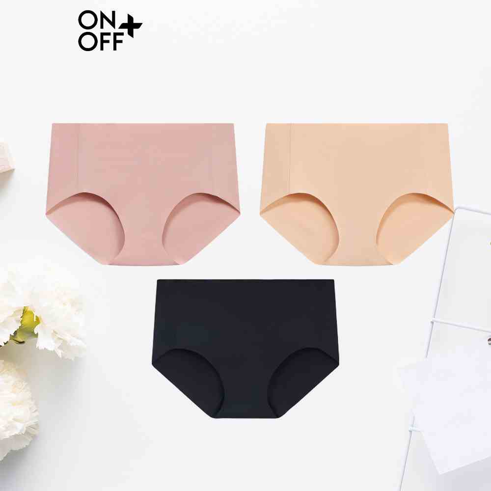 Combo 3 quần lót nữ tàng hình ONOFF công nghệ Bonding mềm mại, mỏng nhẹ - 16UY23A024