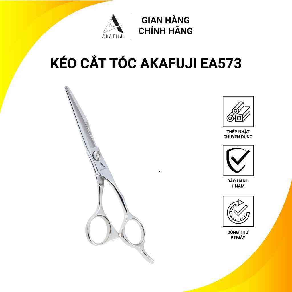 Kéo Cắt Tóc AKAFUJI EA 573 SIZE 5.75 inches Thép Nhật Cao Cấp [HÀNG CHÍNH HÃNG] Bảo Hành 12 Tháng