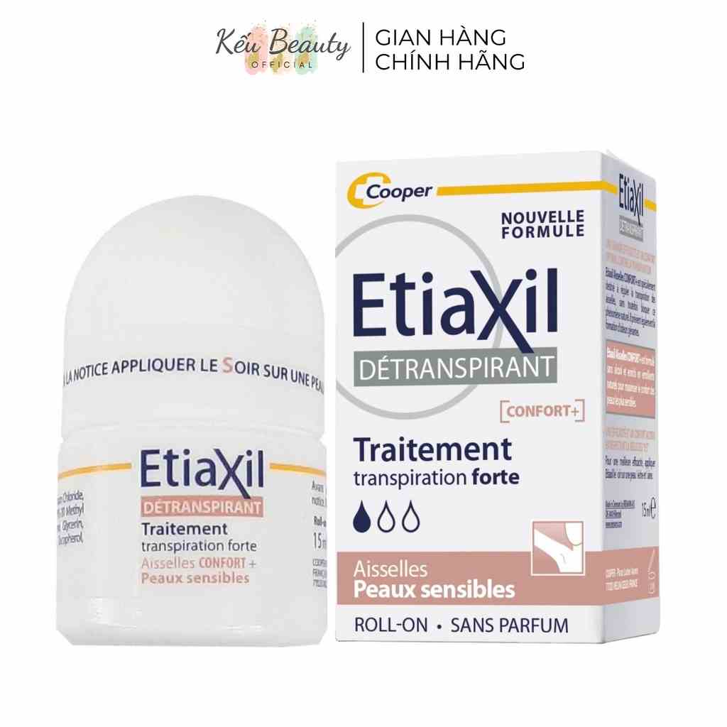 Lăn Khử Mùi Etiaxil Dành Cho Da Siêu Nhạy Cảm 15ml Màu Nâu