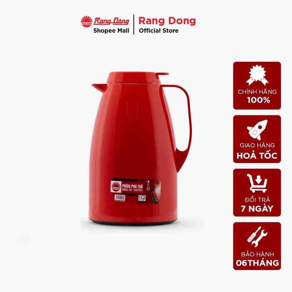 [Mã BMLTB35 giảm đến 35K đơn 99K] Phích pha trà giữ nhiệt Rạng Đông - Model: RD-1542 N2.E (1.5 lít)