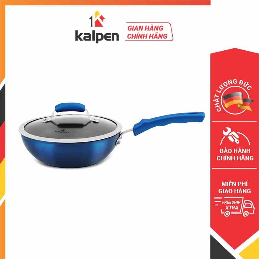 [Mã BMLTB200 giảm đến 100K đơn 499K] CHẢO CHỐNG DÍNH CAO CẤP ĐÁY TỪ PHẲNG KALPEN INZAGER SIZE 24CM