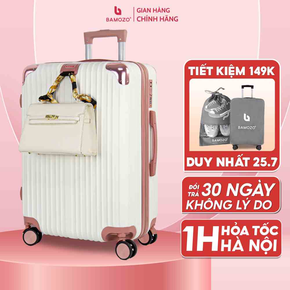 Vali Du Lịch Bamozo 8809 Size 20 Xách Tay Bo Góc Chống Va Đập Bảo Hành 5 Năm