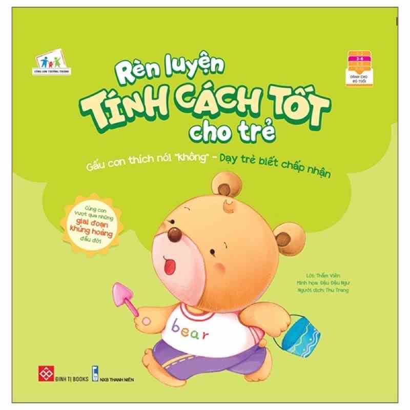 Sách-rèn luyện tính cách tốt cho trẻ