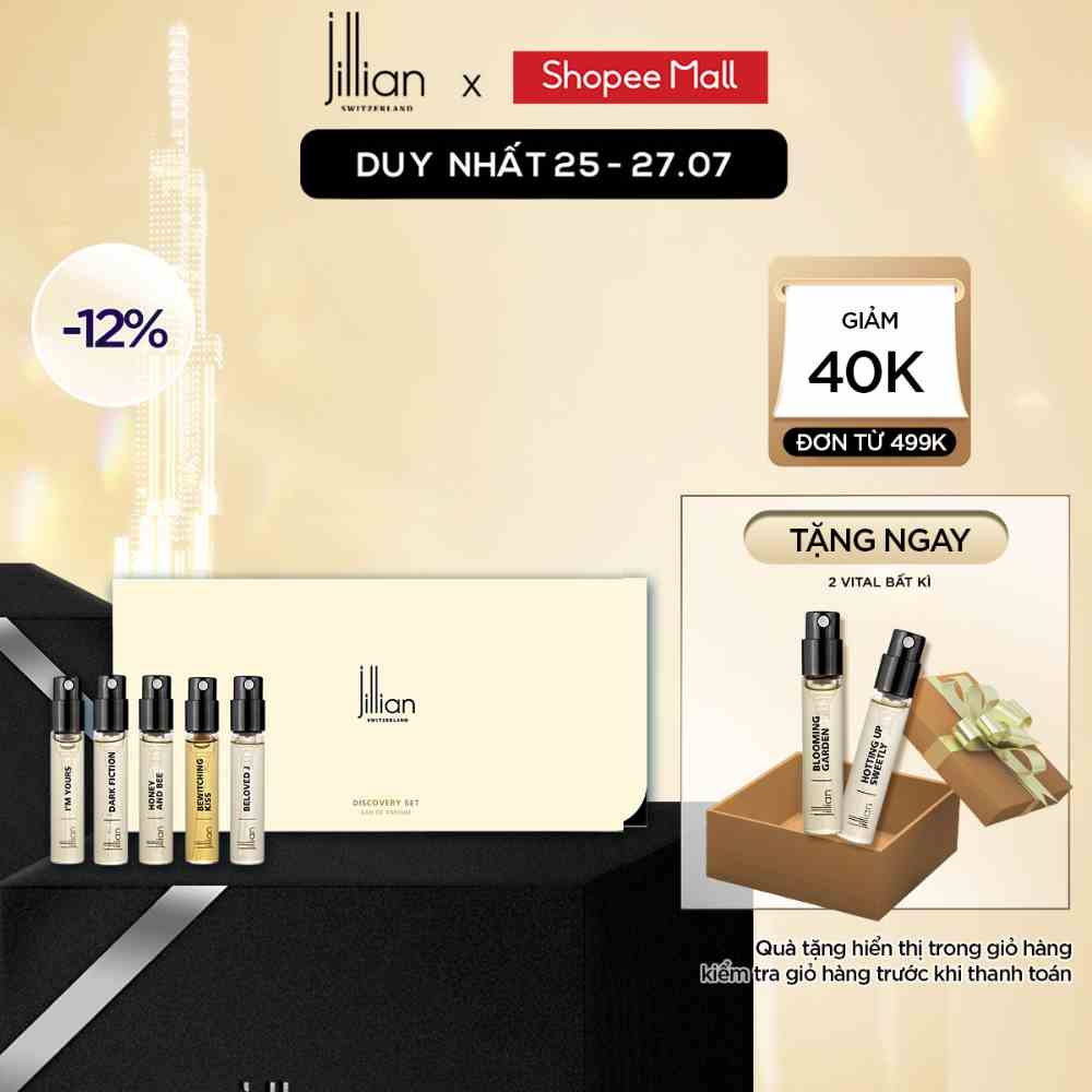 Set Nước hoa Jillian Nữ WOMENS BOLD DISCOVERY 5x2.5ml