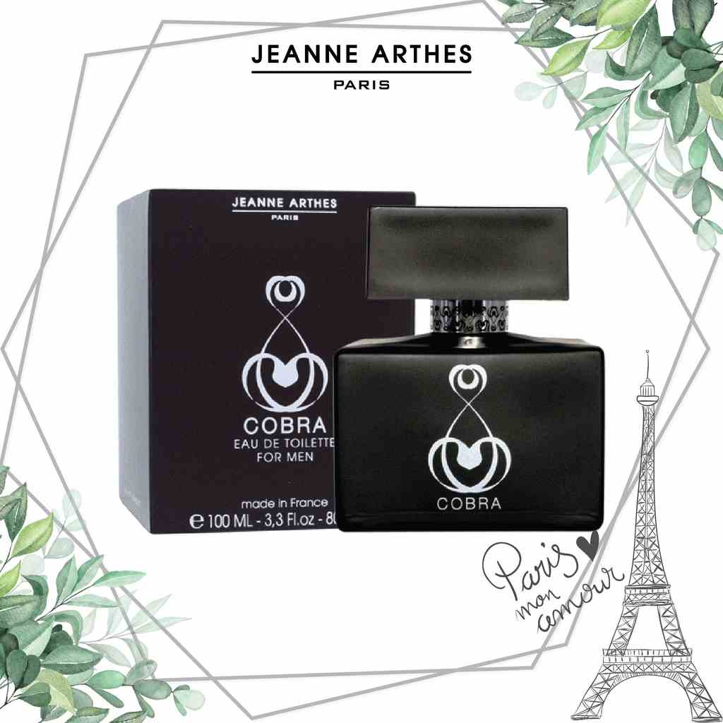 [Mã BMLTA35 giảm đến 35K đơn 99K] Nước hoa Pháp JEANNE ARTHES PARIS - Cobra Man EDT