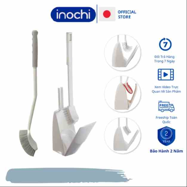 Chổi cọ nhà vệ sinh kirei inochi bàn chải toilet cao cấp