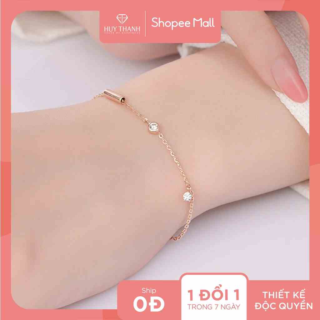 Lắc tay vàng 14k LLF174 Huy Thanh Jewelry