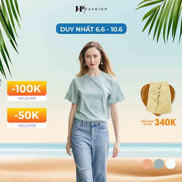 Thun kiểu ngắn tay J-P Fashion 10205662 CT6