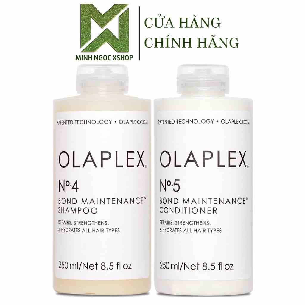 Dầu gội xả Olaplex NO4 - NO5 Bond Maintenance 250ML