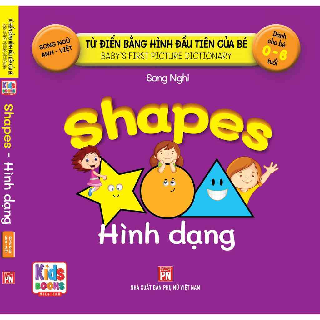 Sách - BabyS First Picture Dictionary - Từ Điển Bằng Hình Đầu Tiên Của Bé - Hình Dạng (Bìa Cứng)