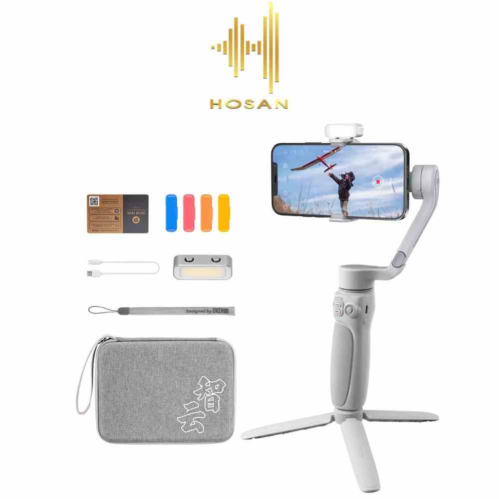 Gimbal HOSAN smooth Q4 Combo chống rung 3 trục dành cho điện thoại thế hệ mới 2023