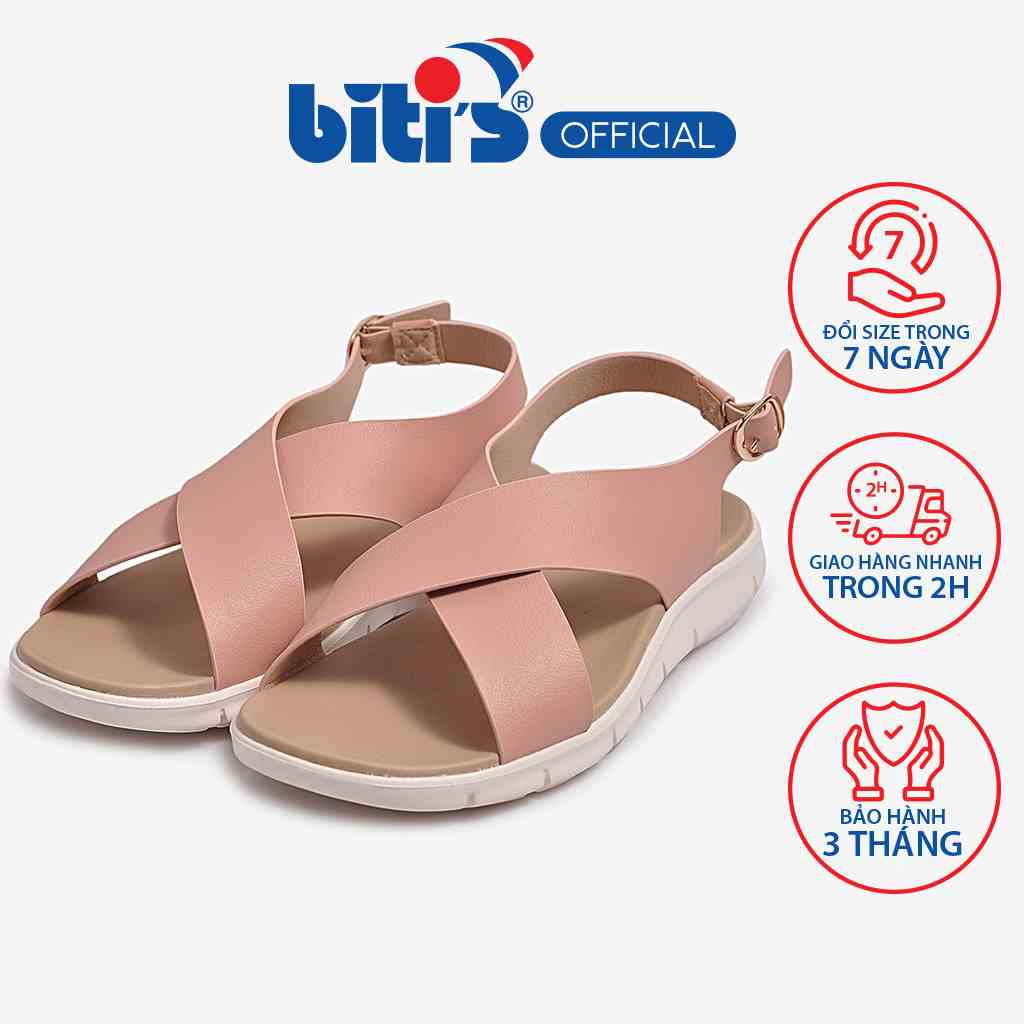 Sandal Nữ Biti’s Êmbrace DEW008488HOG (Hồng)