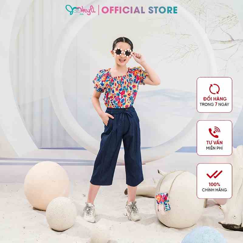 Quần bé gái JOOKYLI Culottes lửng 22G0977