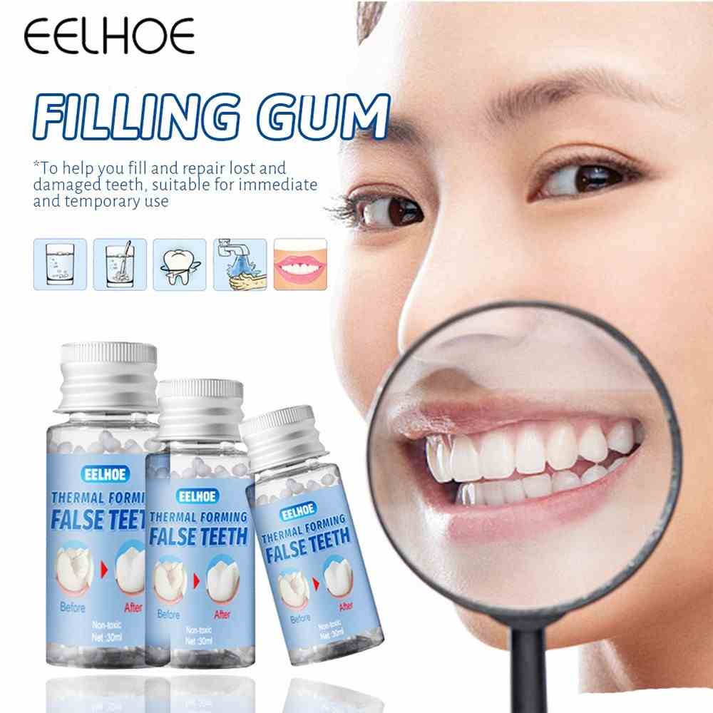 Keo tạo hình răng giả EELHOE tạm thời/ lấp khoảng trống cho hàm chắc chắn