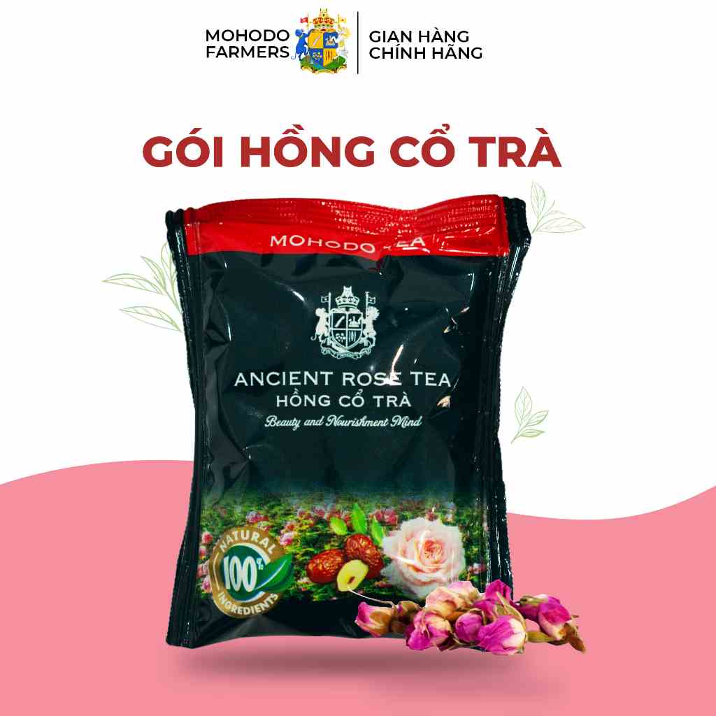 Trà Hồng Cổ Táo Đỏ Mohodo Hương Vị Ngọt Thanh Thơm Ngon Dễ Uống Giàu Chất Dinh Dưỡng Lẻ 1 Gói 10g