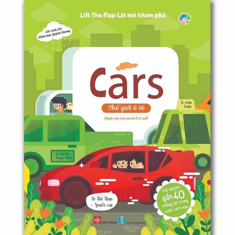 [Mã BMLTB200 giảm đến 100K đơn 499K] Sách - Lật mở khám phá - Thế giới ô tô - Cars