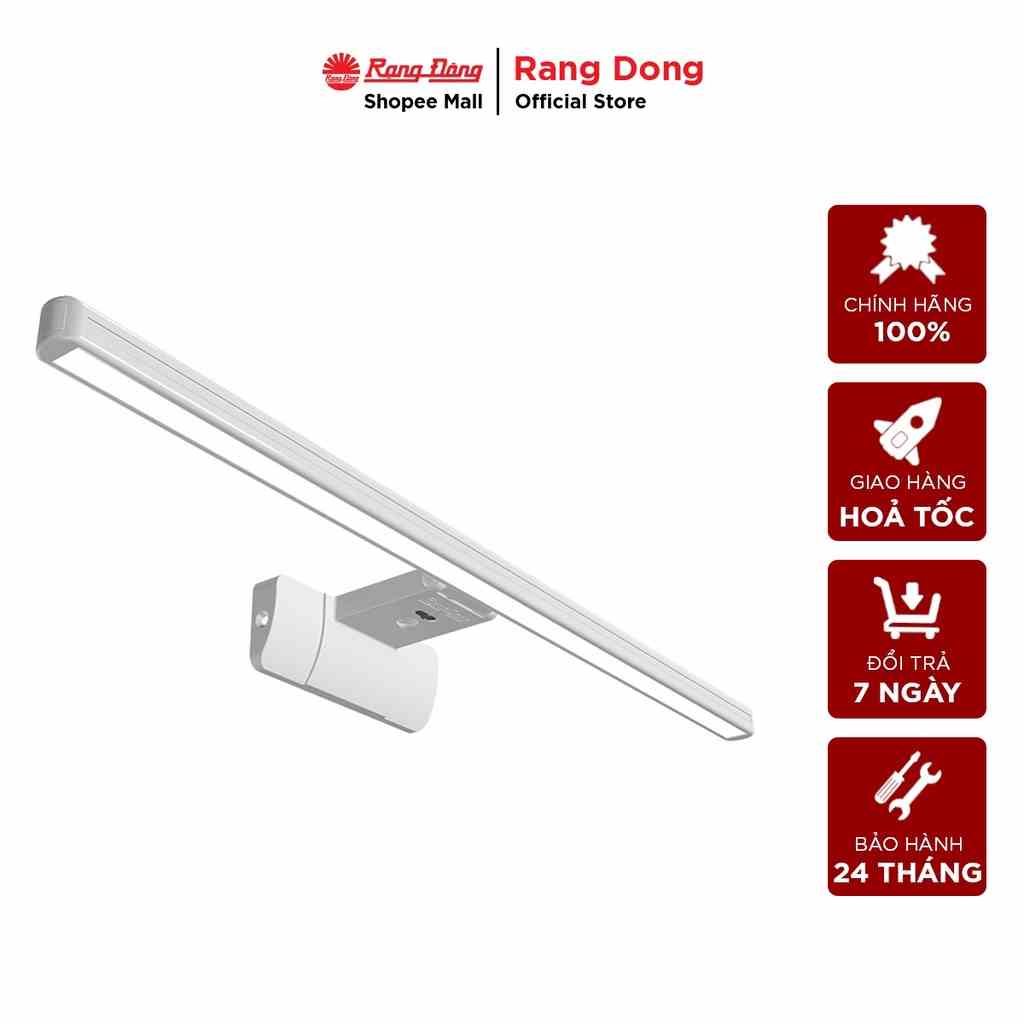 [Mã BMLTB35 giảm đến 35K đơn 99K] Đèn LED chiếu gương cảm biến chuyển động công suất 8W Rạng Đông - Model: G04.PIR 8W