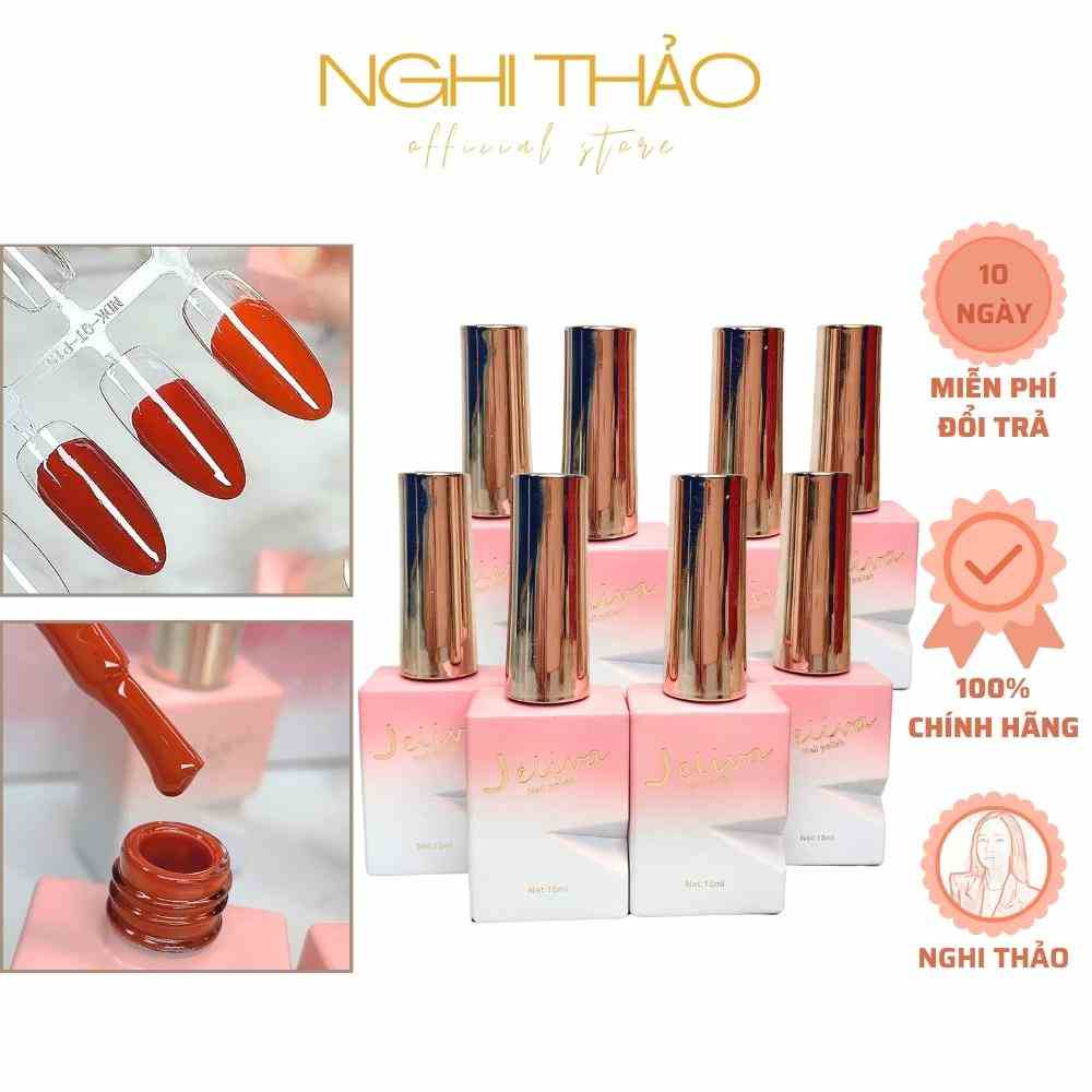 Sơn gel đỏ JELIVA 15ml NGHI THẢO