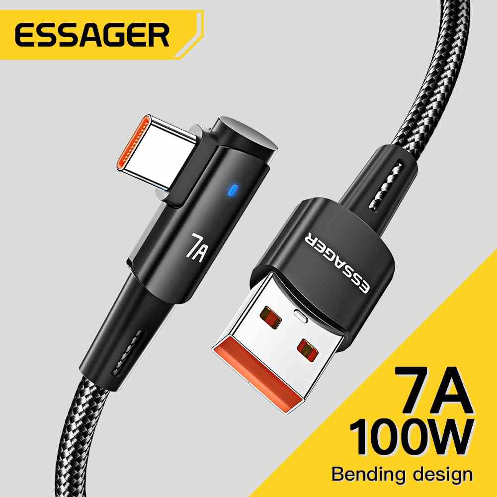 Bộ SạC Nhanh Essager 7A 100W USB Sang Type C 7A Cho Realme VIVO