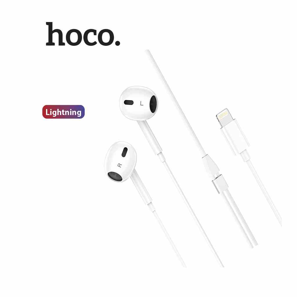 Tai nghe có dây Hoco M1 Max dành cho IP10/11/12 kết nối BTV5.0 tích hợp micro dài 1.2M