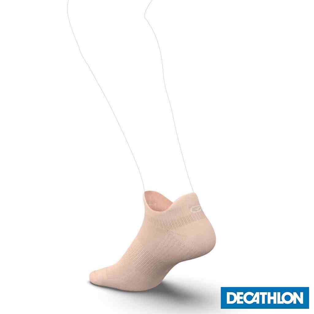 Tất vớ chạy bộ cổ thấp Comfort Hồng gói 2 đôi DECATHLON KIPRUN mã 8573982