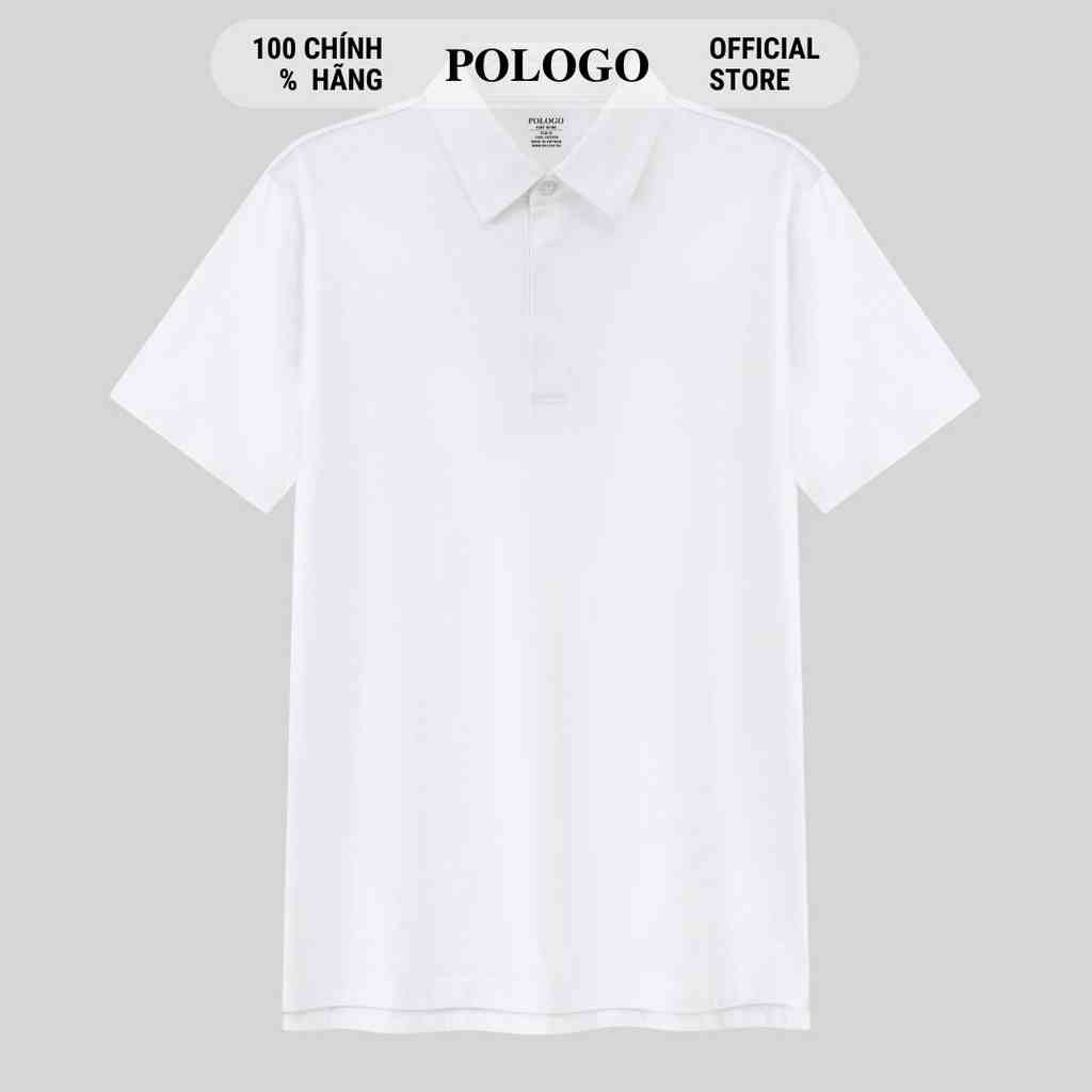 Áo Thun 100% Cotton Polo Cao Cấp Đẹp Mịn Mát, Màu Đen, Trắng, Xanh Đen Chính Hãng POLOGO lp3m09