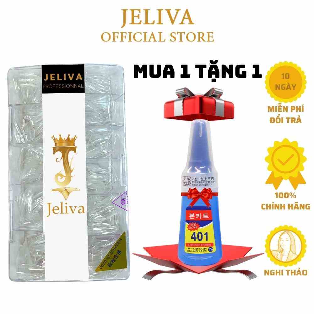 Móng úp tay JELIVA hộp 500 móng