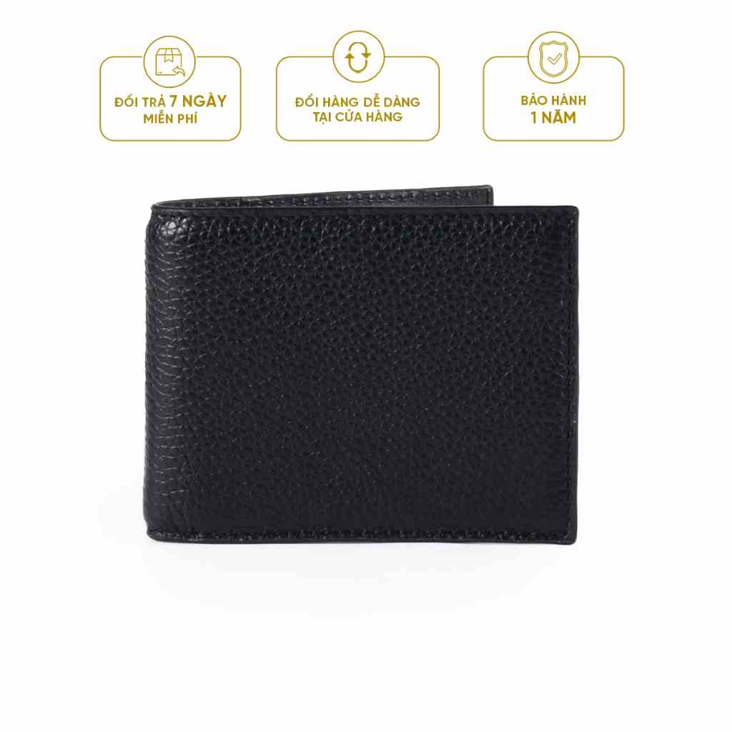 [Mã BMLTB200 giảm đến 100K đơn 499K] Ví nam da thật - GROSSS BI-FOLD WALLET - VN01 - Thương hiệu Be Classy