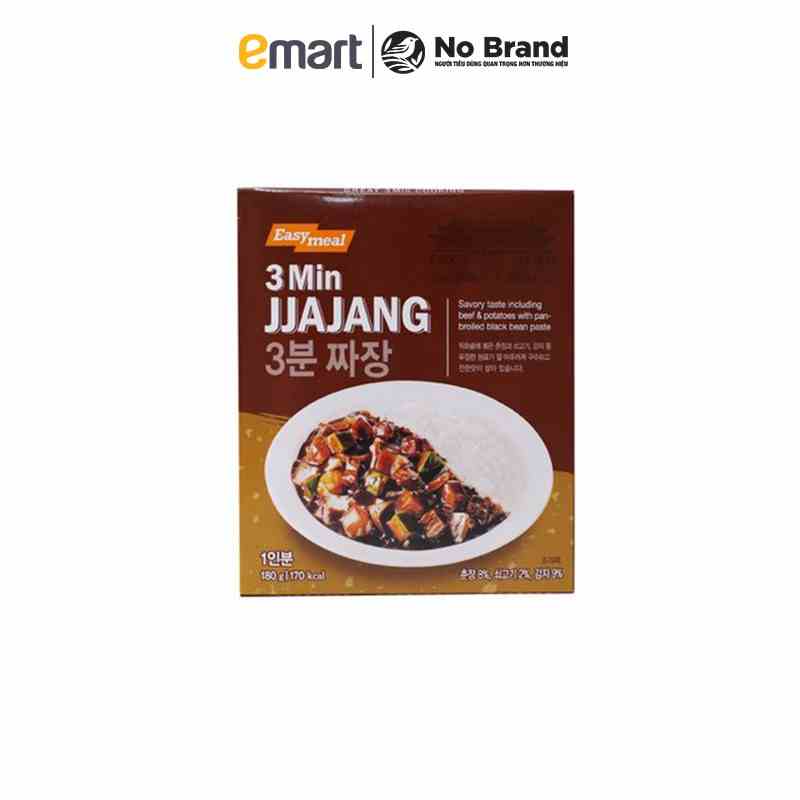 Sốt Tương Đen 3Min Easy Meal Hộp 180G No Brand - Emart VN