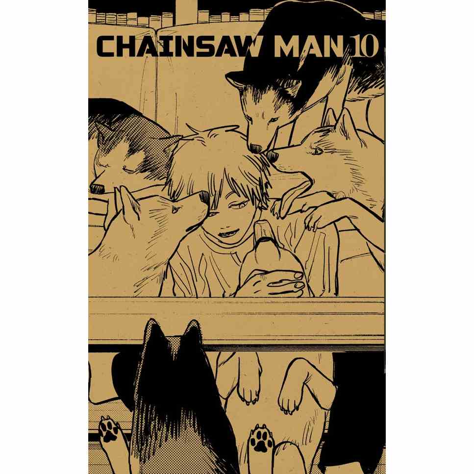 Sách - Chainsaw Man Tập 10 -Tặng Lót Ly - Giấy Kraft  - NXB Trẻ