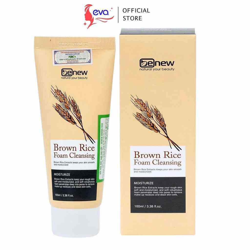 [Mã ICBFRI15 giảm 10% đơn 0đ] Sữa rửa mặt BENEW Rice Foam Cleasing 100 ml