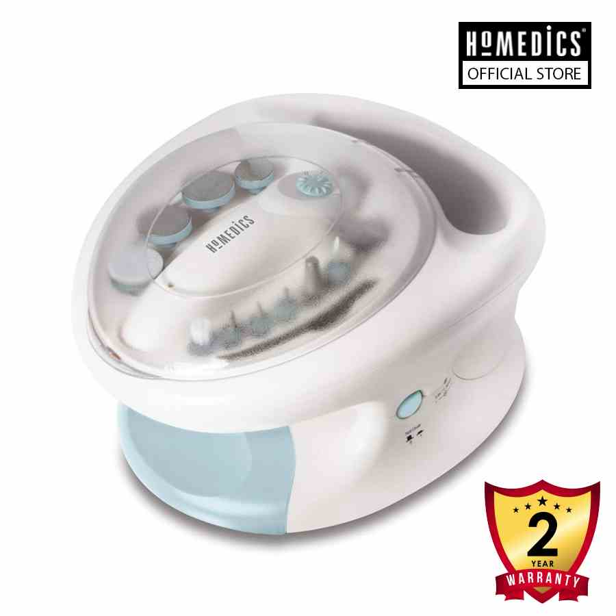 [Mã BMLTB200 giảm đến 100K đơn 499K] Bộ dụng cụ làm nail chuyên nghiệp 10 đầu mài Homedics MAN-3023A-EU