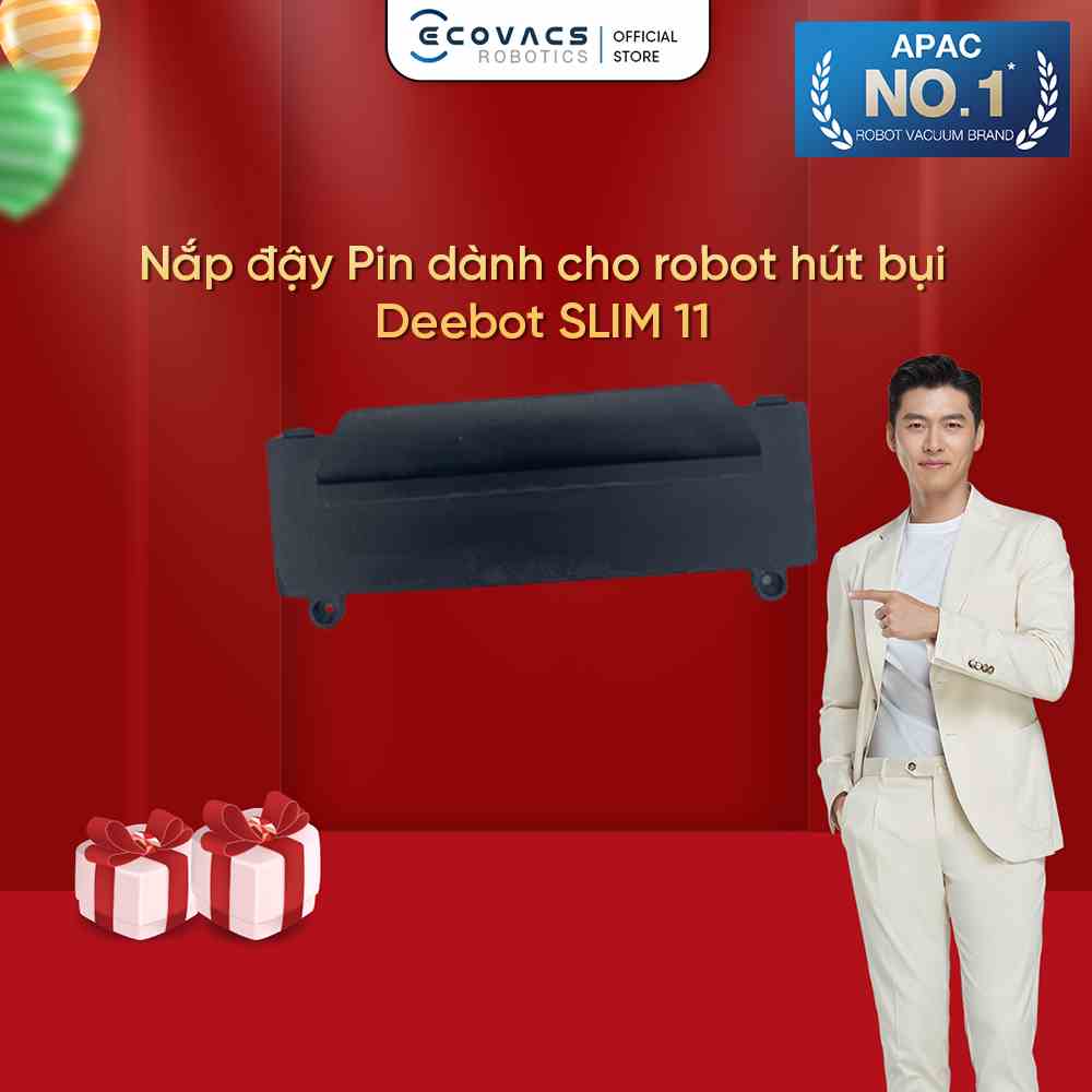 Nắp đậy Pin dành cho robot hút bụi Deebot SLIM 11_Hàng nhập khẩu chính hãng