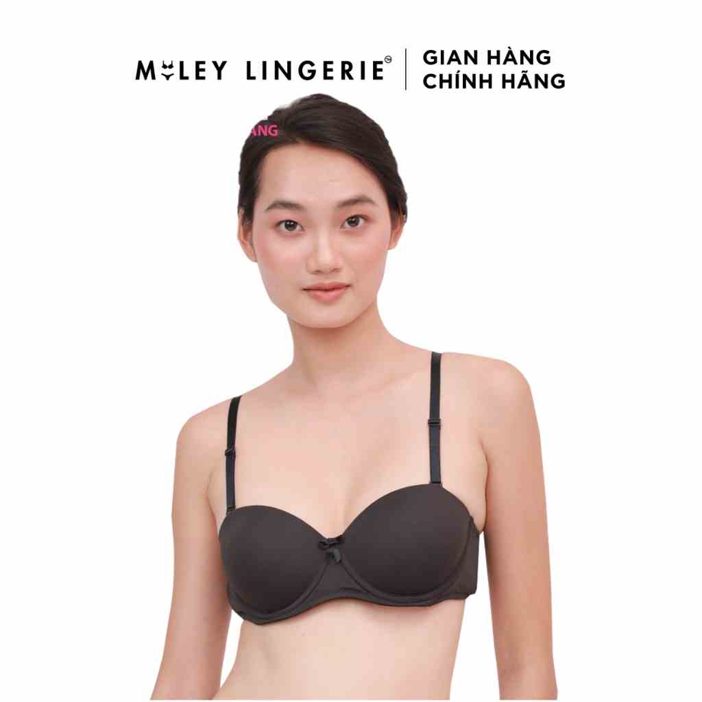 [Mã BMLTA35 giảm đến 35K đơn 99K] Áo Ngực Nữ Mút Mỏng Cúp Ngang Tháo dây Miley Lingerie BRM_102