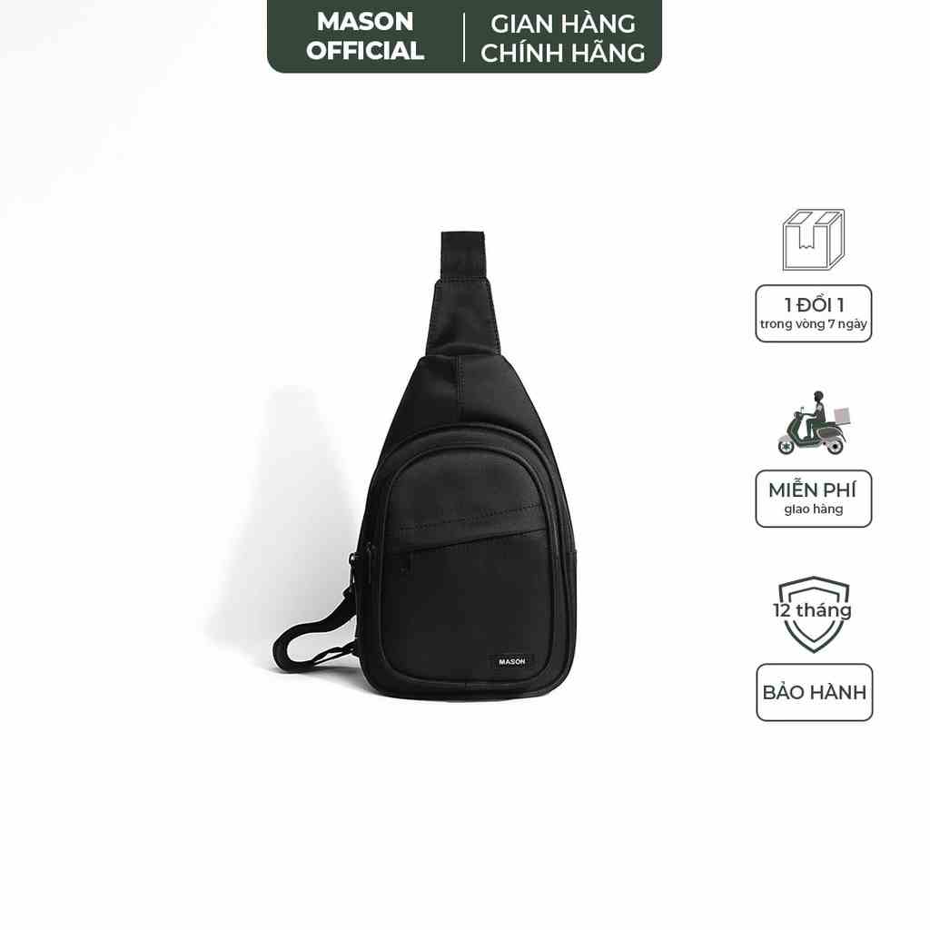 Túi đeo chéo nam mini nhỏ gọn Cross Bag vải Oxford chống nước thương hiệu MASON - M28