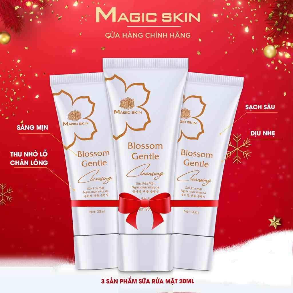 [ƯU ĐÃI 3 SẢN PHẨM] Sửa rửa mặt dịu nhẹ Magic Skin Minitest