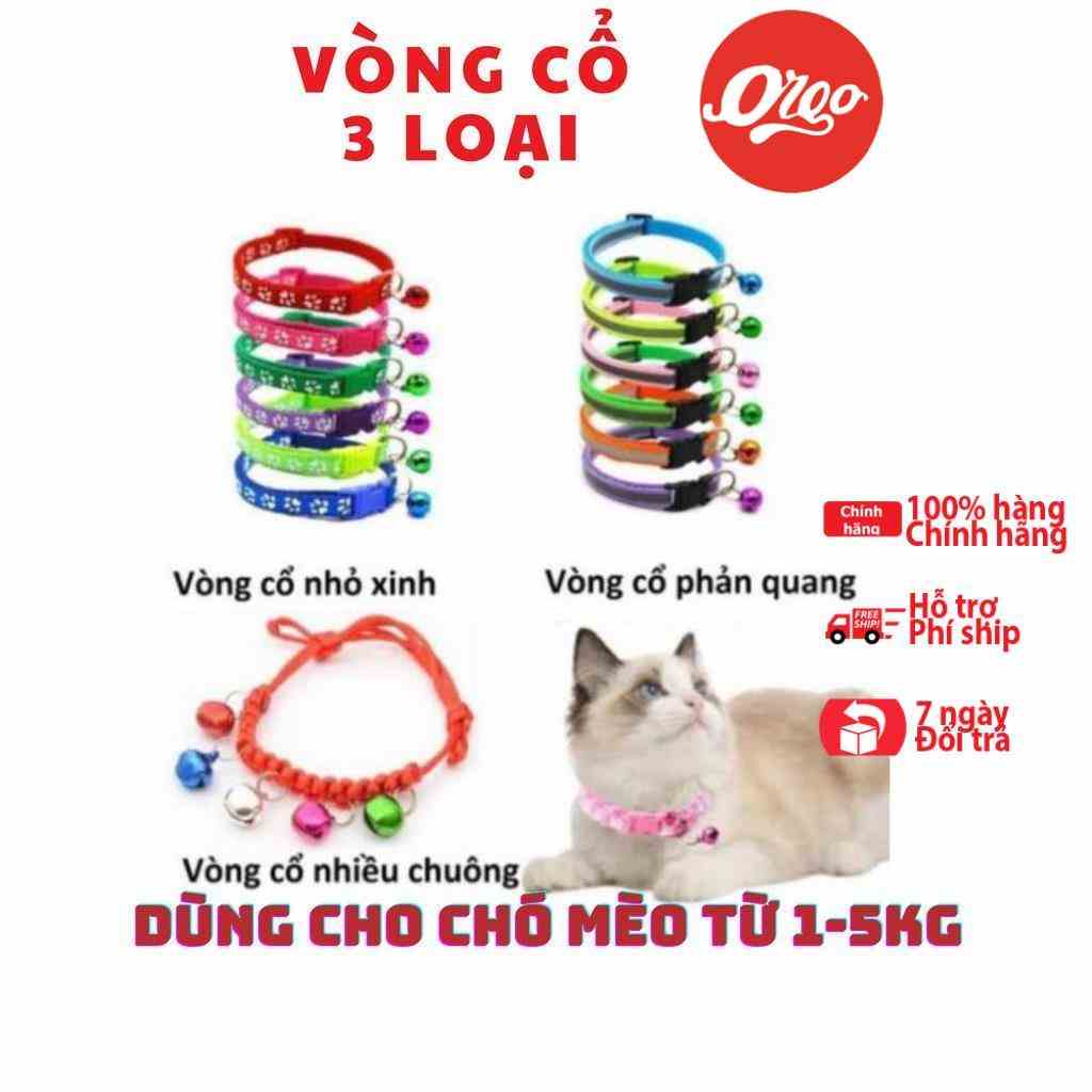 [Mã BMLTB35 giảm đến 35K đơn 99K] Vòng cổ chó mèo cao cấp ORGO (3 loại) Dùng cho chó mèo từ 1-5kg