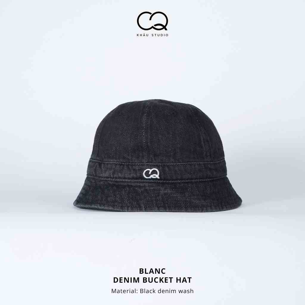 Nón bucket denim Blanc KHÂU BY CQ