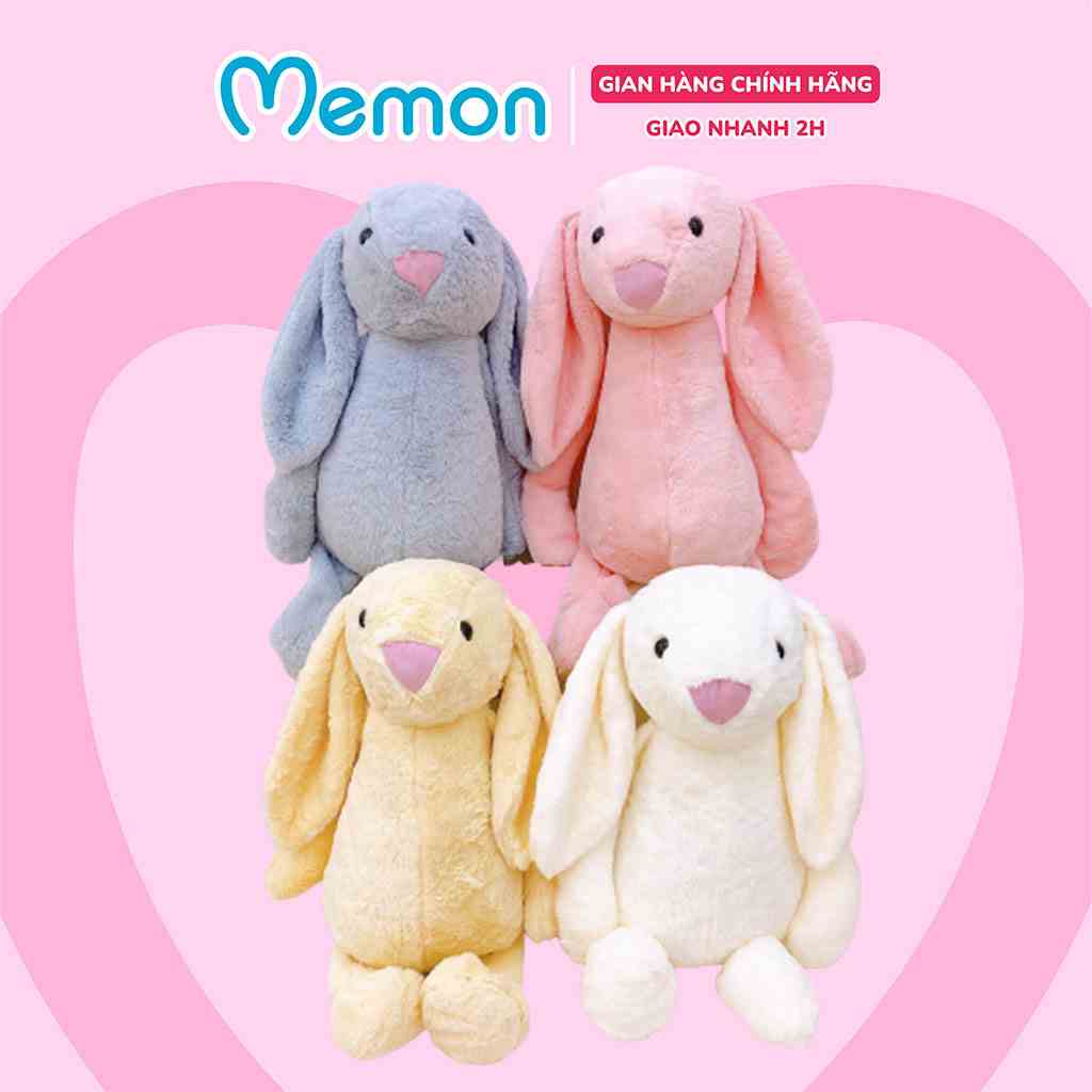 Gấu Bông Thỏ Bunny Tai Dài Cho Bé Cao Cấp Memon