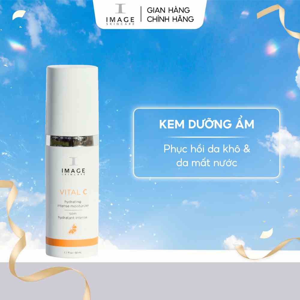 Kem Dưỡng Ẩm Phục Hồi Da Rất Khô Và Mất Nước IMAGE Skincare Vital C Hydrating Intense Moisturizer 50ml