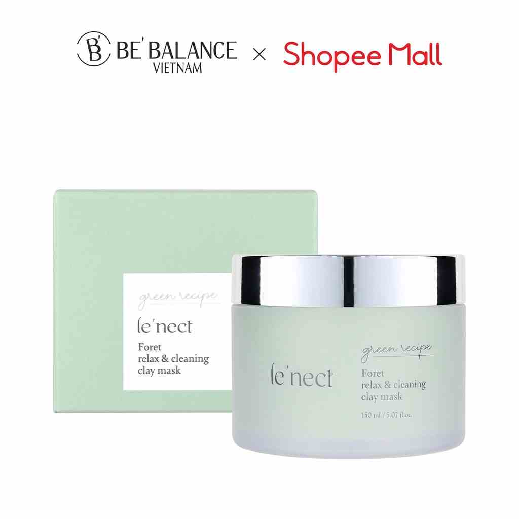 Mặt nạ đất sét BeBalance Lenect Green Recipe Mask