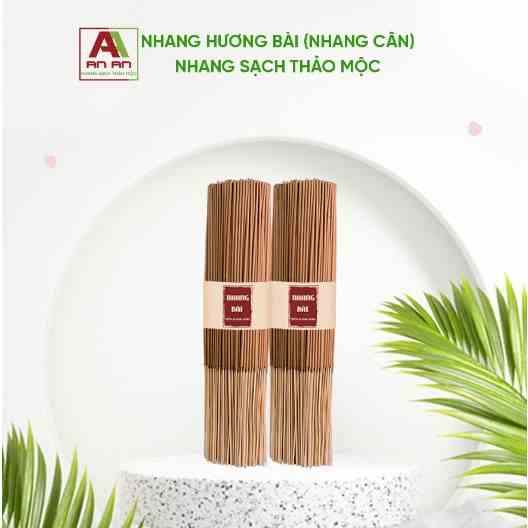 Nhang Mùi Tết Hương Bài 1 kg AN AN chiều dài 30cm 40cm, ít khói, chiết xuất hoàn toàn từ thiên nhiên