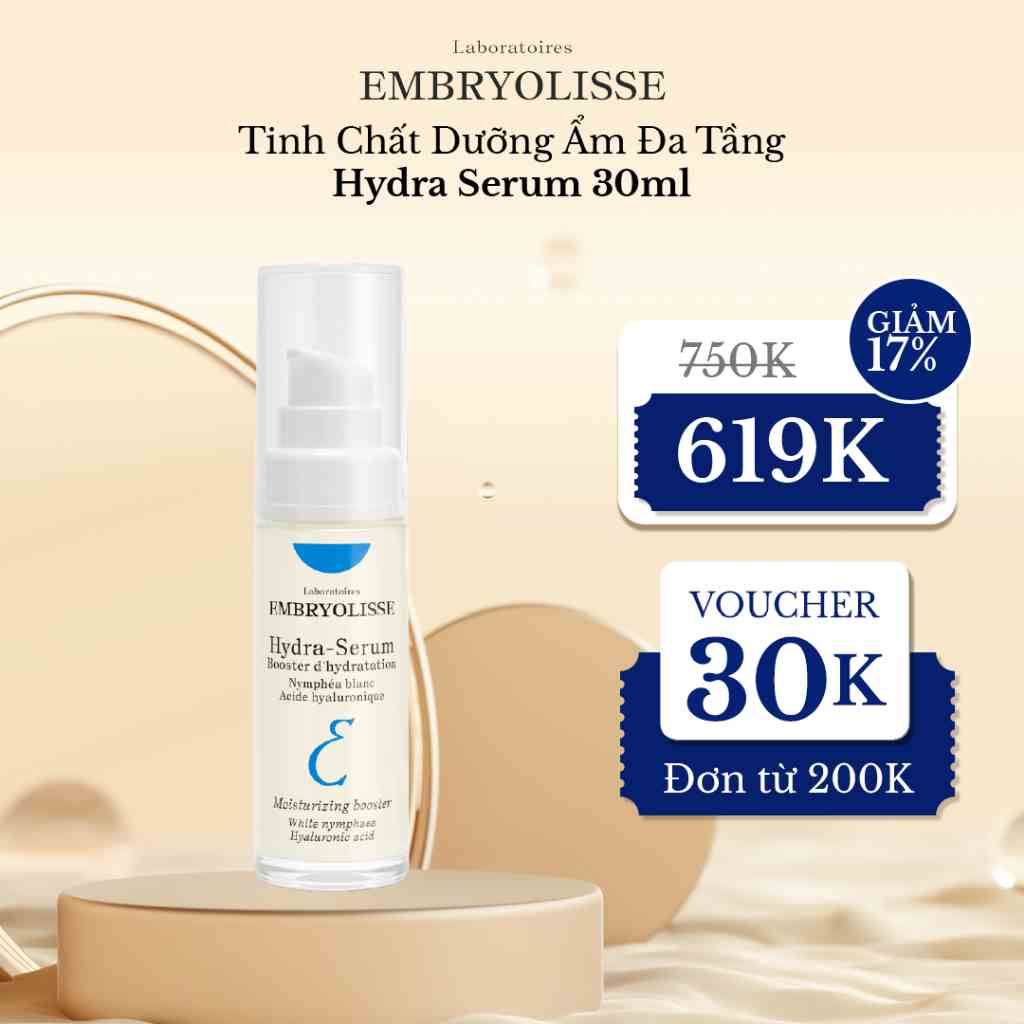 Tinh Chất Dưỡng Ẩm Đa Tầng Embryolisse Hydra Serum 30ml