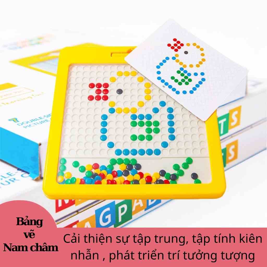 [Mã BMLTB35 giảm đến 35K đơn 99K] Bảng vẽ nam châm từ tính kèm bút - Đồ chơi giáo dục rèn luyện sự thông minh cho bé