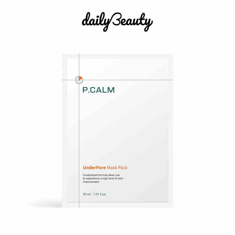 Mặt nạ P.Calm UnderPore Mask Pack 30ml dưỡng da trắng sáng Daily Beauty Official