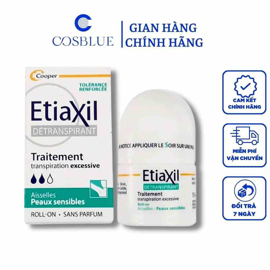 Lăn Khử Mùi Etiaxil Ngăn Mồ Hôi Chuyên Sâu 15ml