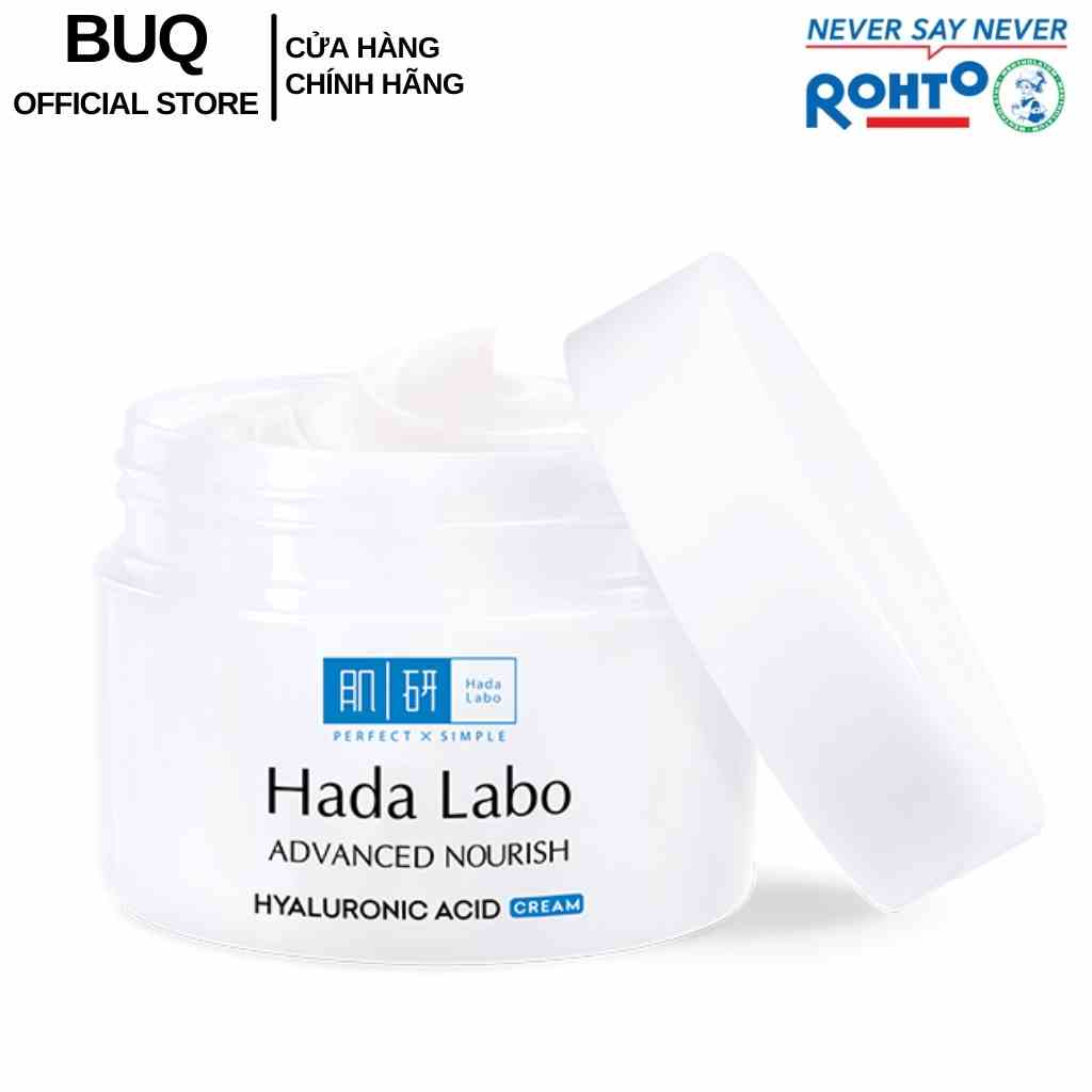 Kem Dưỡng Ẩm Tối Ưu HADA LABO Advanced Nourish Cream Màu Trắng 50g